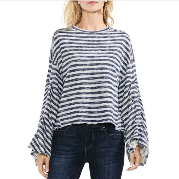 Vince Camuto Sweaters - NWT - Vince Camuto Striped Sweater - Bell Sleeves